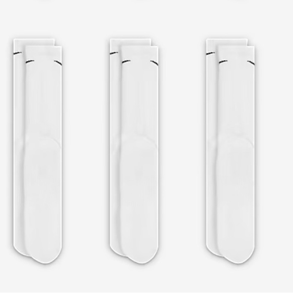 NIKE 
Training Crew Socks (3 Pairs)
Nike Everyday Cushioned - Picture 3 of 12